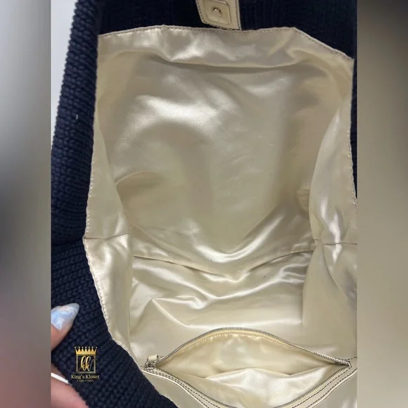 Fendi Knitted Tote Bag